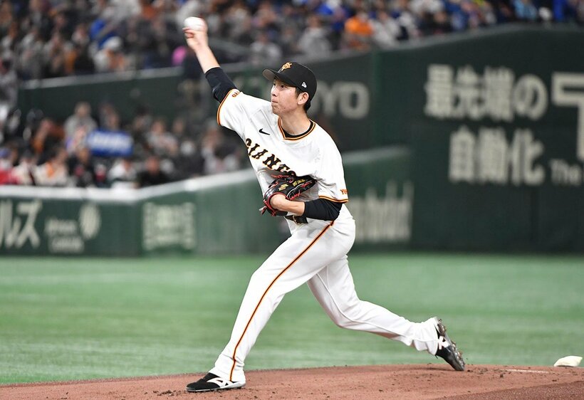昨年９月以来の失点を喫した巨人・戸郷翔征
