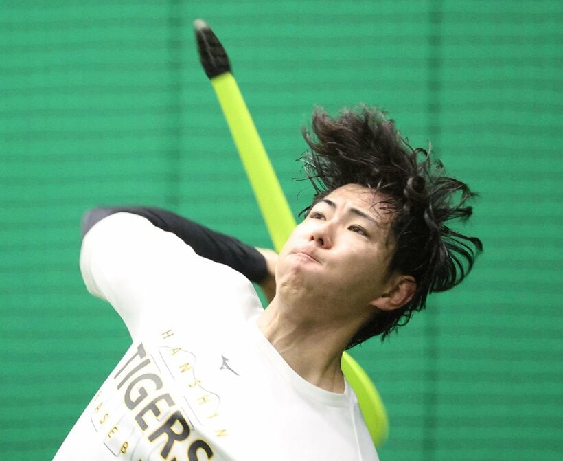 ジャベリックスローで肩を強化していた阪神・工藤泰成だが…