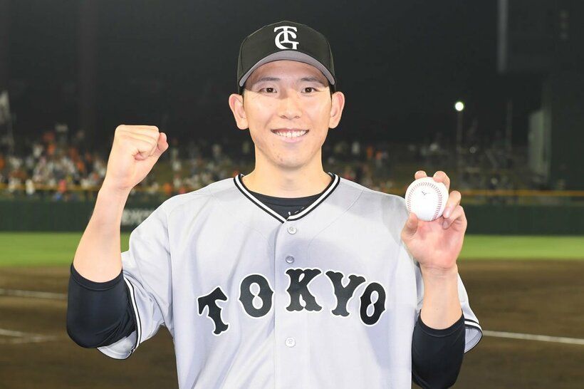 ７回零封の好投で、今季初勝利をあげた巨人・戸郷翔征