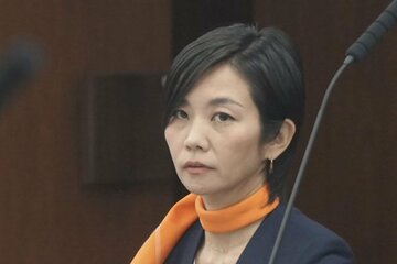会見した梅村みずほ議員