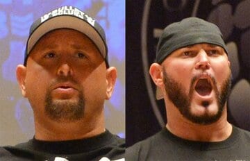  新日マットを席巻したアンダーソン(左)とギャローズのコンビが再び！