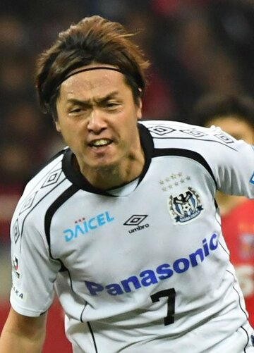  新記録樹立のＧ大阪・遠藤保仁
