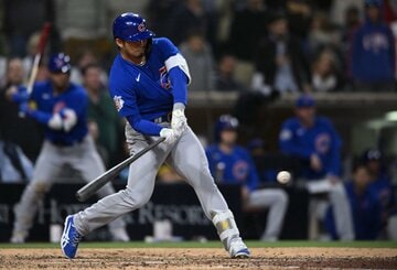  鈴木誠也（ロイター）