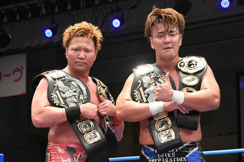 全日本】宮原健斗が世界タッグV3で全日太郎への改名回避 新ベルトも
