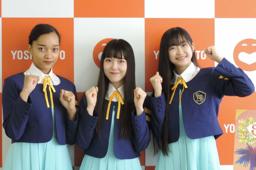 左からすずきみあいムェンドワ・いわむらゆきね・ちばひなの