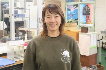 出産、育児から復帰後３節目となる西村美智子