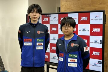 栗原悠輝(右)と貴田英貢也