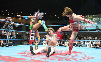 写真：【全日本】KAIRI、安納サオリ、Sareee、ウナギ・サヤカが