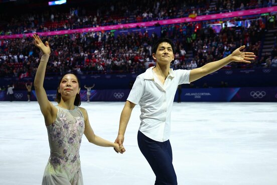 三浦璃来（左）と木原龍一