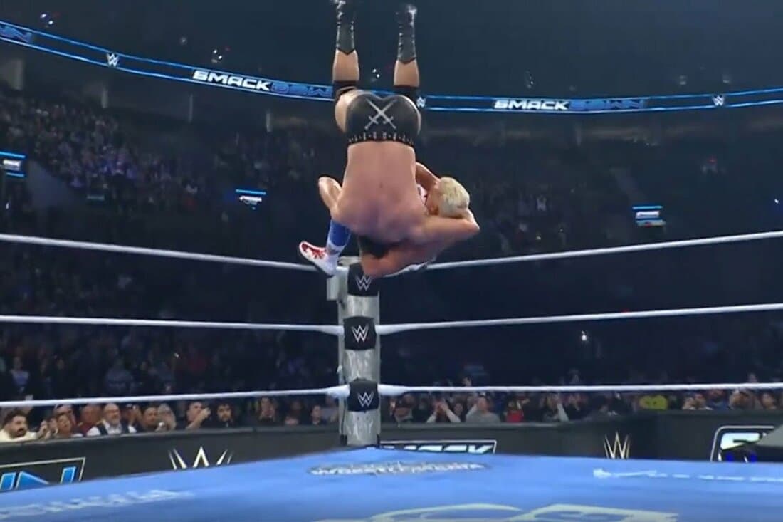 豪快な雪崩式ブレーンバスターを放ったコーディ（©AbemaTV, Inc.）