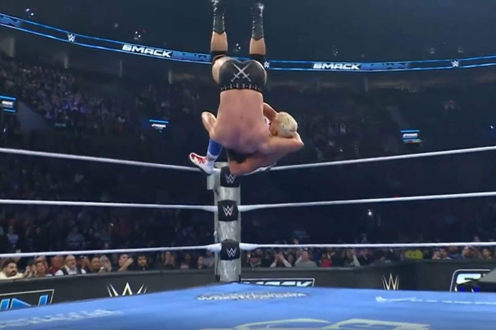 豪快な雪崩式ブレーンバスターを放ったコーディ（©AbemaTV, Inc.）