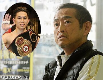  井岡（囲み写真）の現状を報告する井岡一法会長