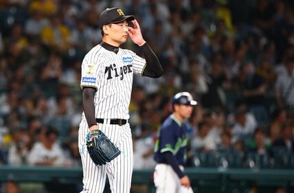 8回に逆転を許した阪神・岩崎