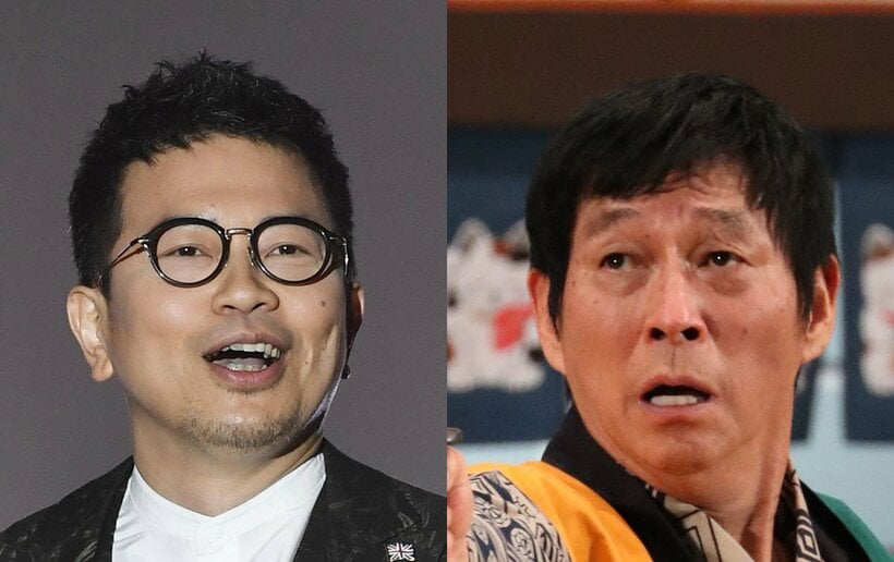  さんま（右）の都市伝説を明かした宮迫