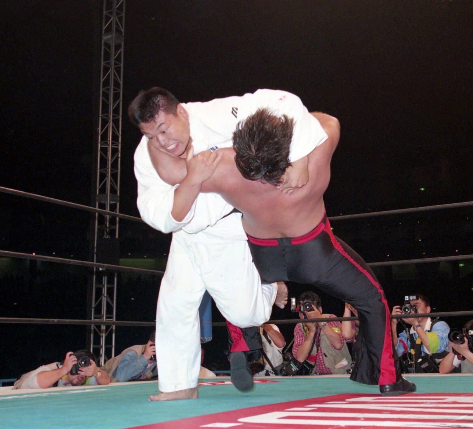 小川直也氏のプロレスデビュー戦（１９９７年）