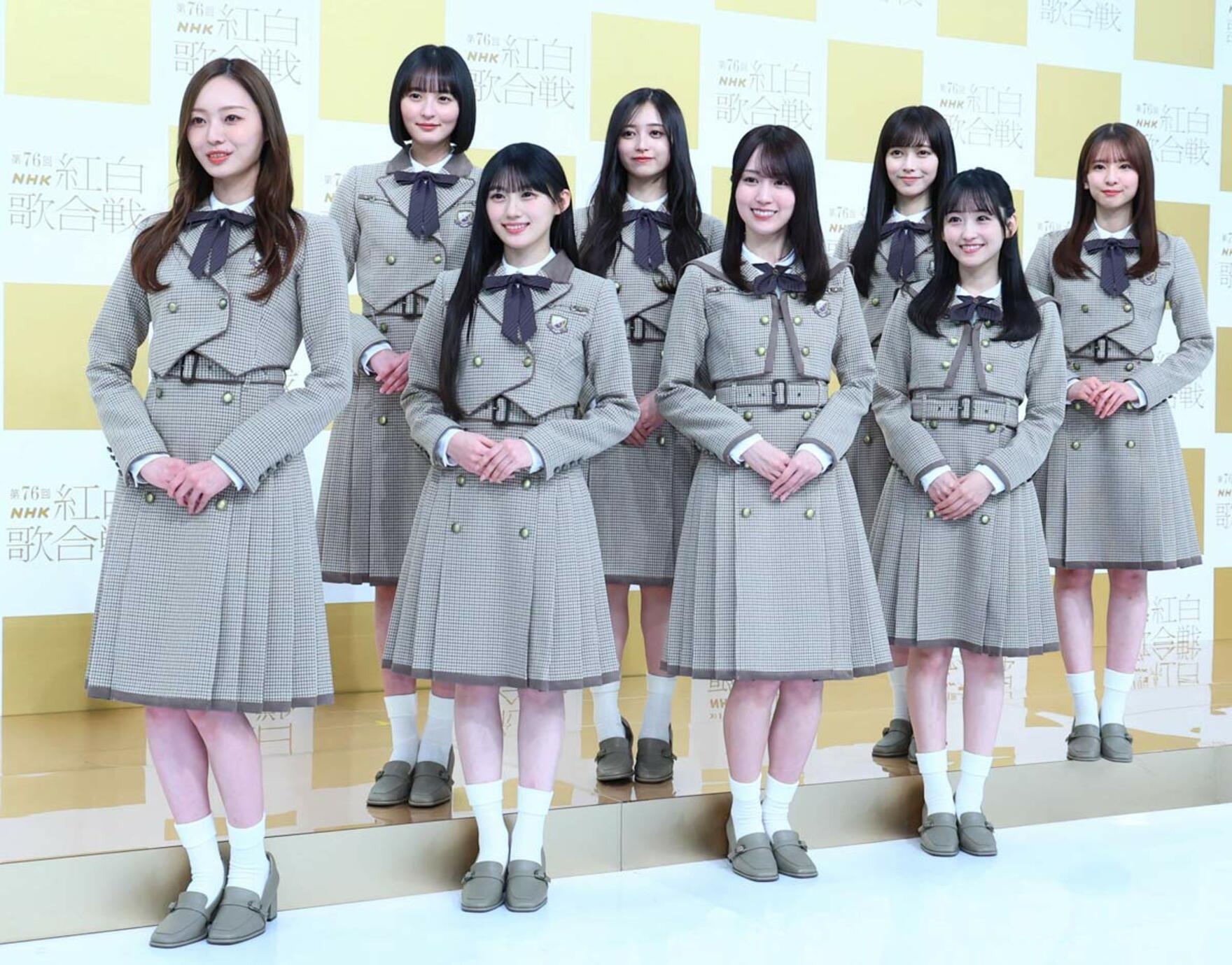 リハーサルを終えた乃木坂４６のメンバー