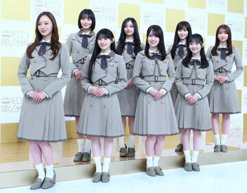 リハーサルを終えた乃木坂４６のメンバー