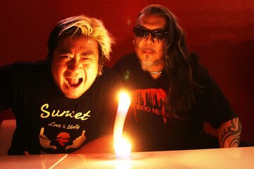  ＴＡＲＵ(右)と再び契りを交わす諏訪魔（東スポWeb）