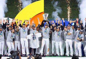 優勝した侍ジャパン