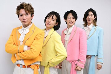 （左から）じん、おヨネ、ケンケン、サカイＪｒ．