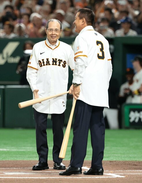巨人】原辰徳氏が憧れの背番号3のユニ着用しミスター追悼試合に「常々