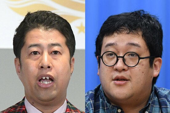 井口浩之(左)とぐんぴぃ