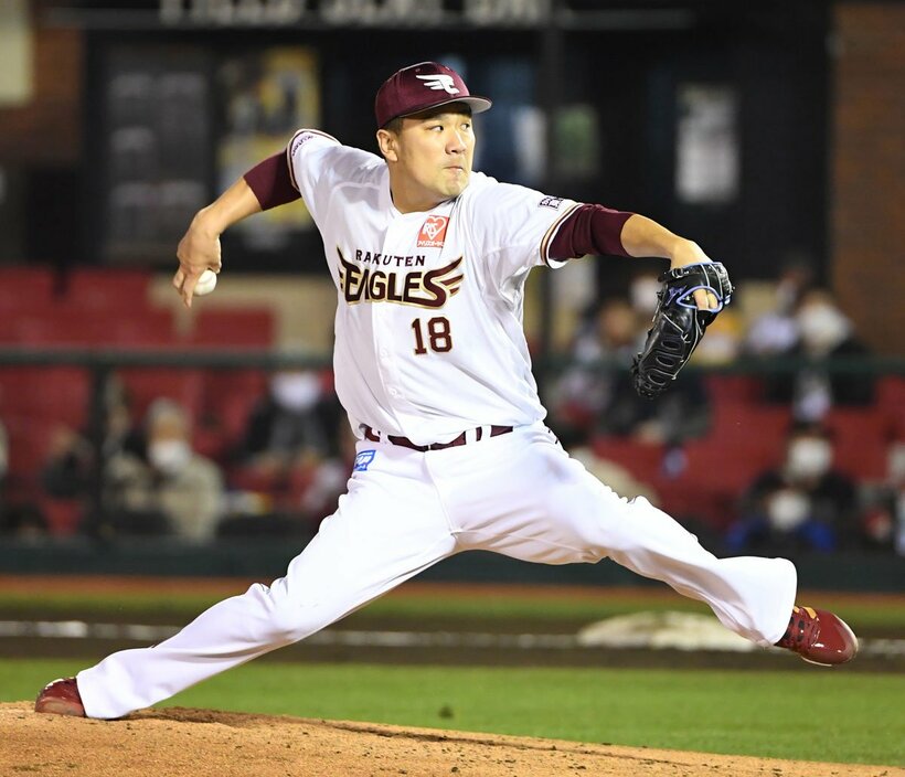  楽天・田中将大（東スポWeb）