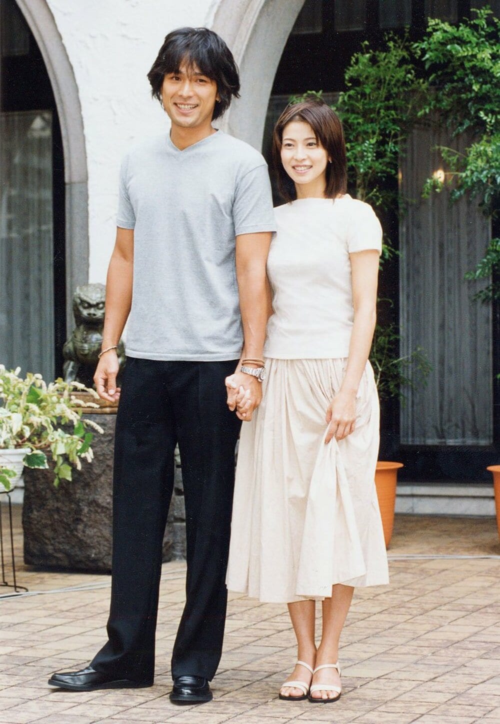 江口洋介と手をつなぐ森高千里(1999年)
