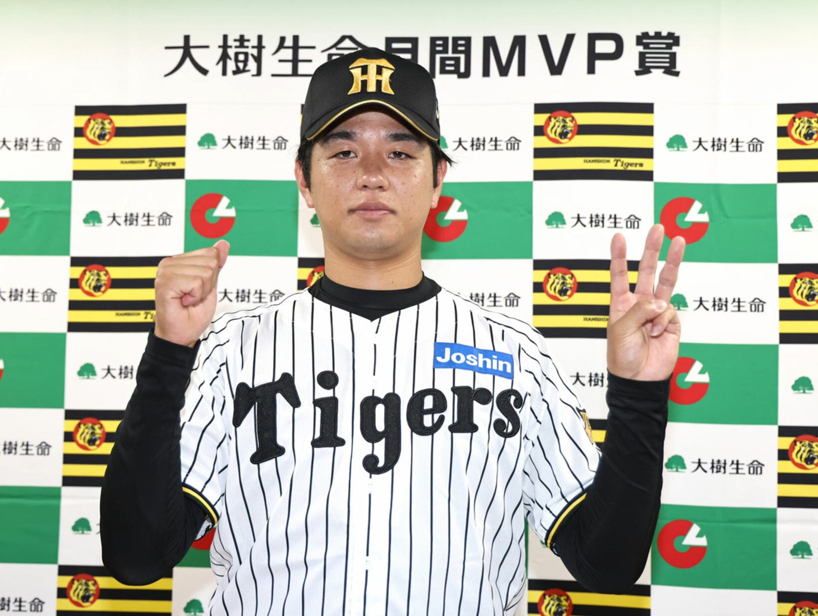 月間MVPを受賞した高橋遥人