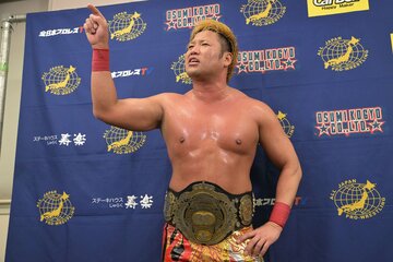 独自の理論を長々と説明する宮原健斗