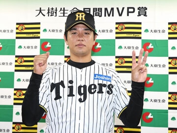 月間MVPを受賞した高橋遥人