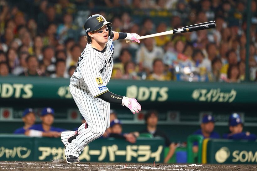 ８回、同点となる適時打を放った浜田太貴