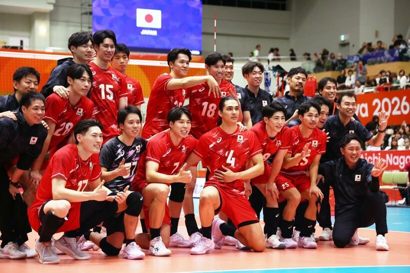 日本代表の選手たち