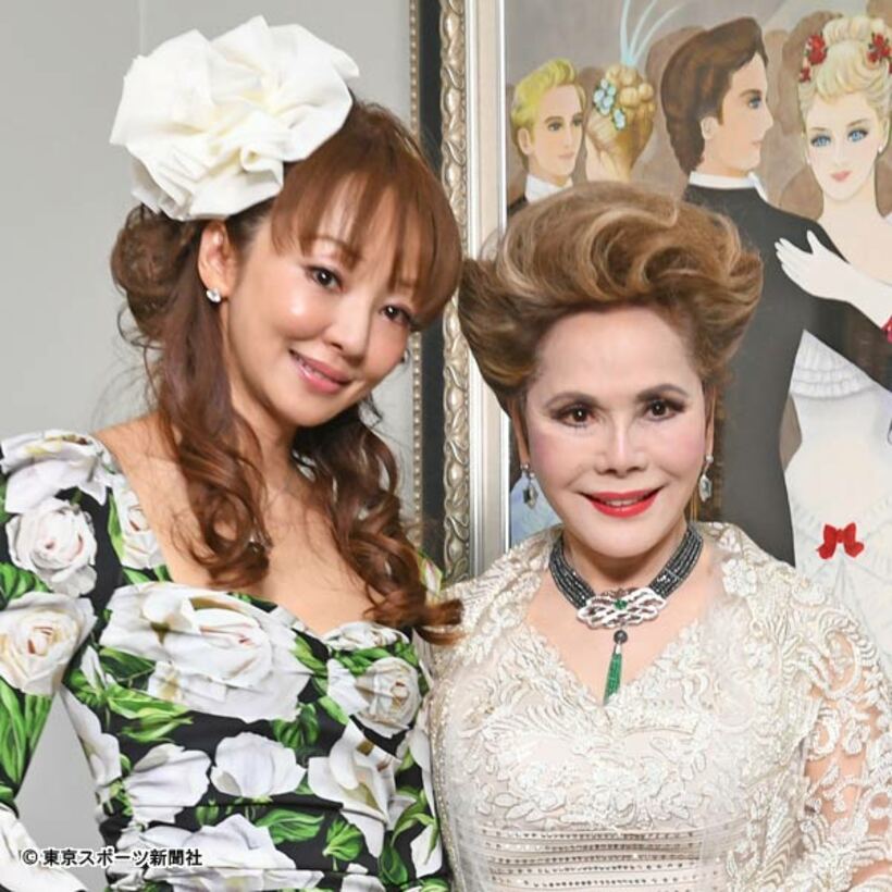  デヴィ夫人と神田うの