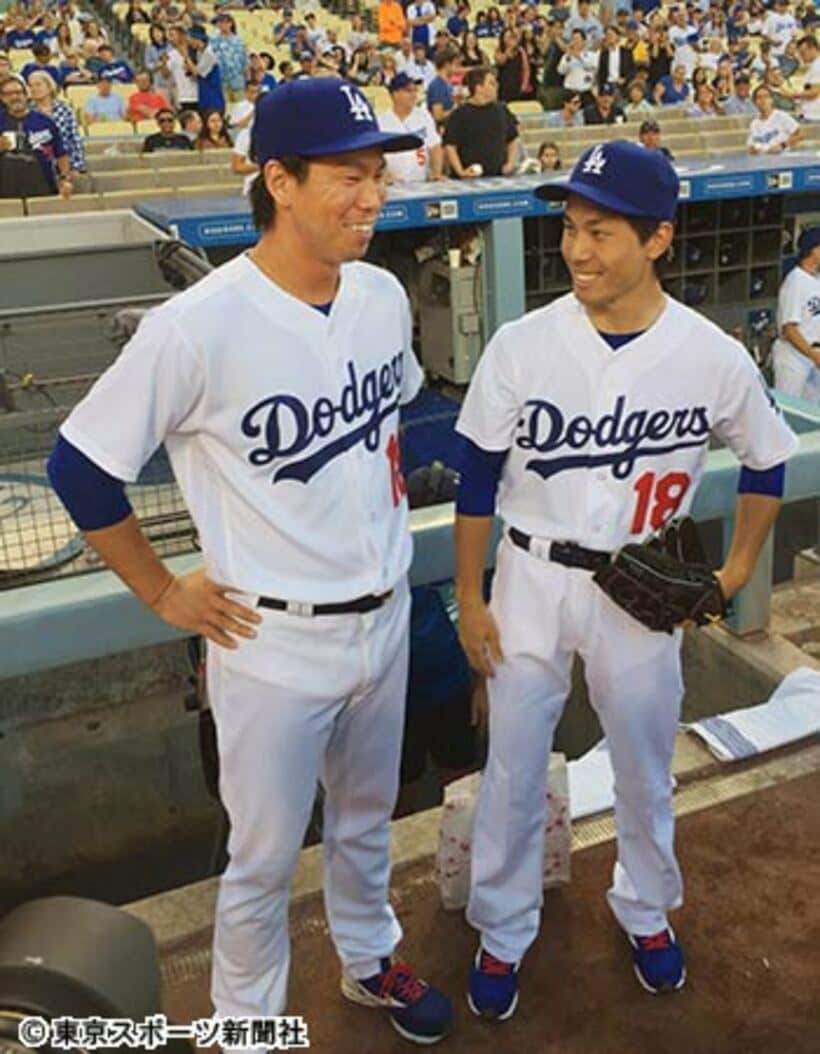 確かに似ているマエケンとマネケン