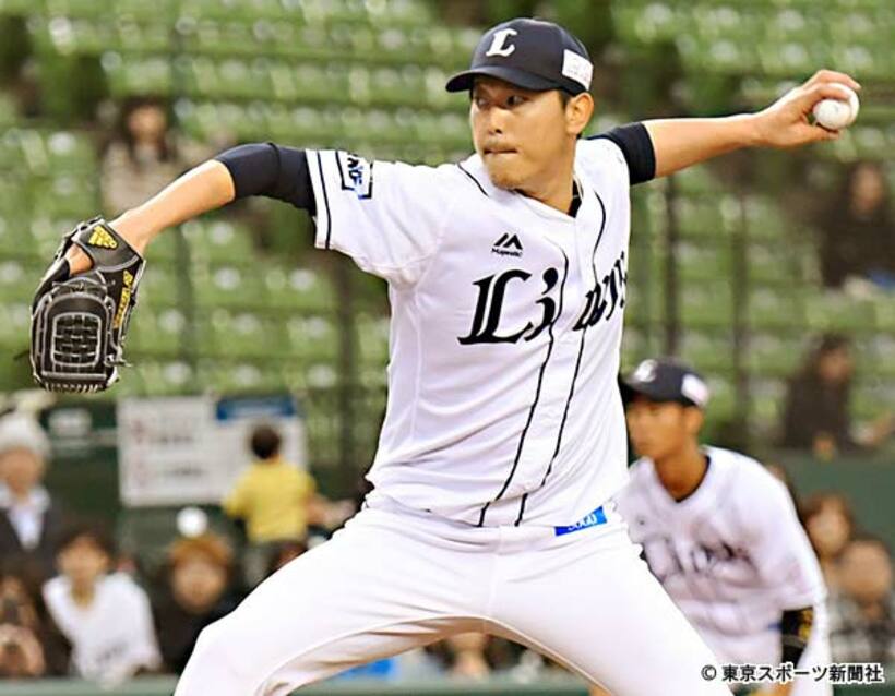  ３回を２安打無失点にまとめた内海