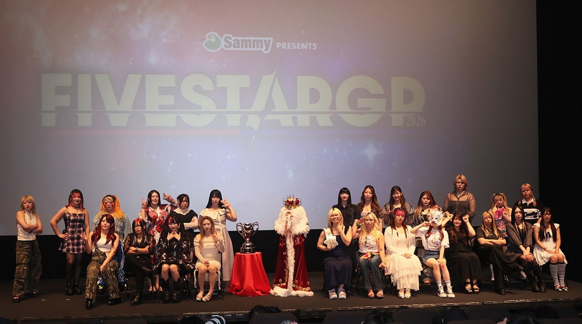 会見に出席したスターダムの5★STAR出場者たち