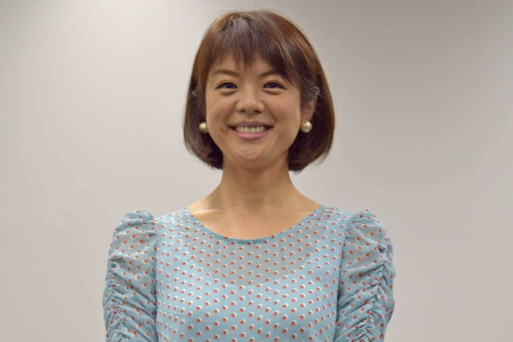 朝日放送の喜多ゆかりアナウンサー（２０１８年）
