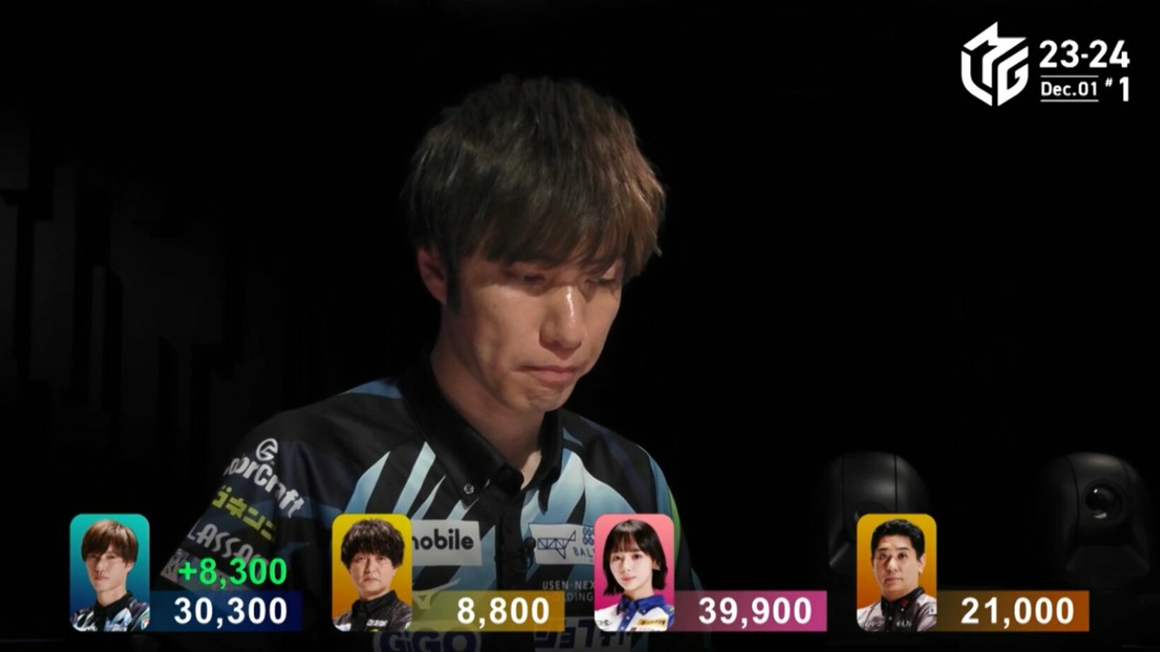 優選手がお見事