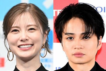 交際が報じられた白石麻衣（左）と菊池風磨