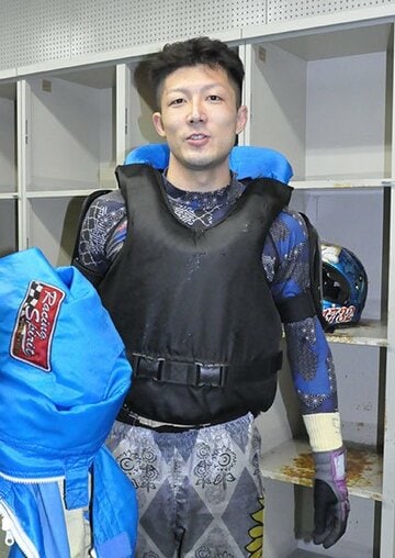  勝負ヘアで予選最終日に臨む山口広樹