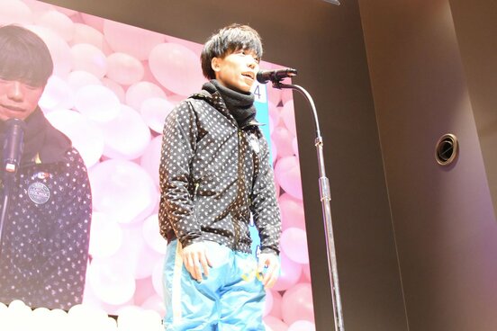 オープニングセレモニーに出席した吉田裕平