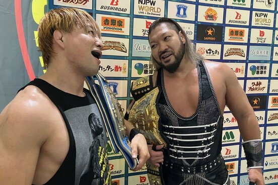 理不尽な追加ルールを発表したＥＶＩＬ（右）とＳＨＯ