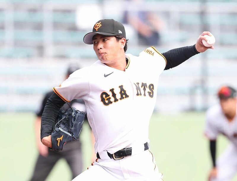 巨人のドラフト３位左腕・山城京平