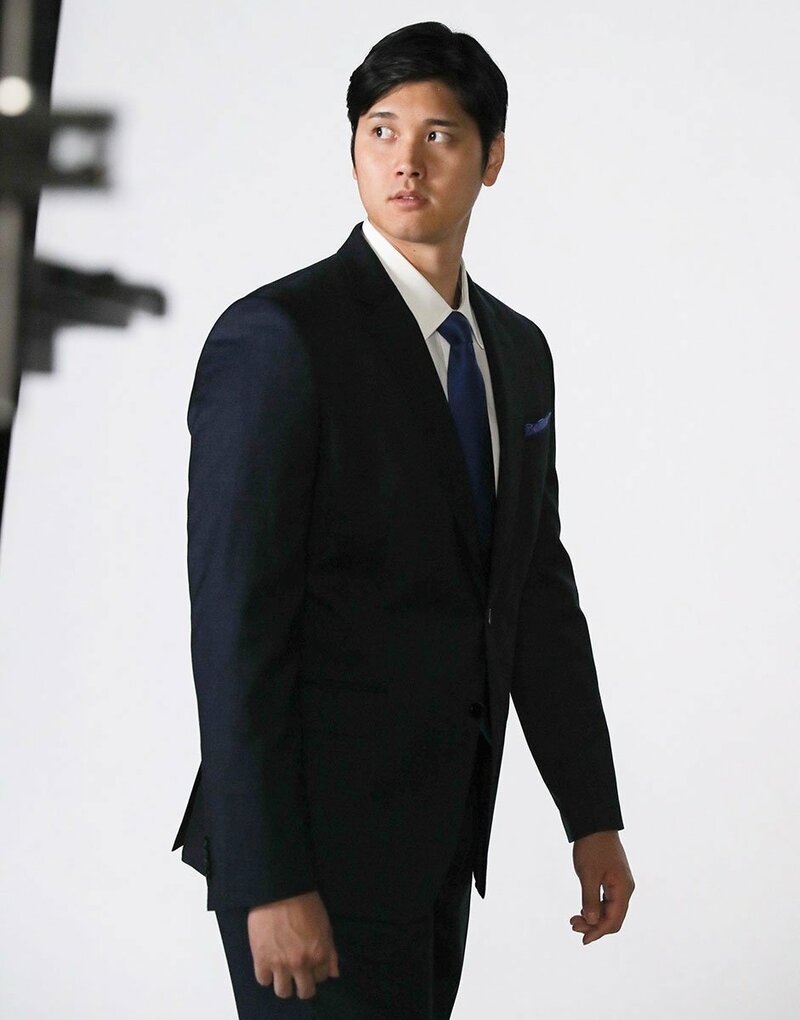 ECCブランドアンバサダーに起用された大谷翔平