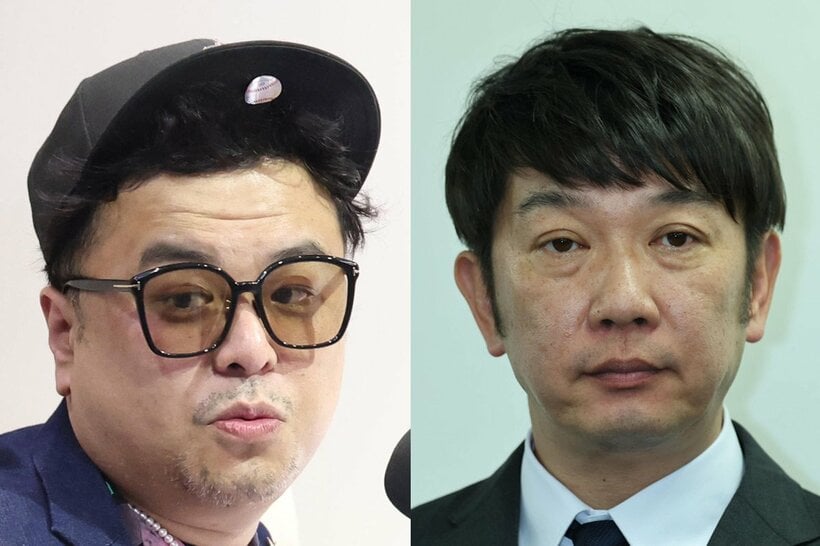 久保田かずのぶ(左)と木本武宏