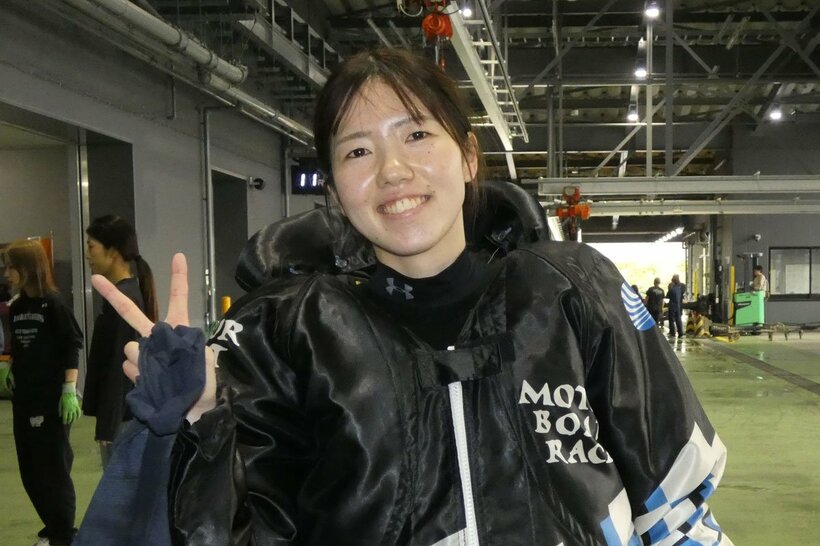 準優2着で優出を決めた清水愛海