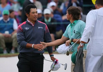  プレッシャーから解放された？松山（ロイター）