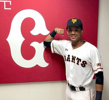  支配下登録を勝ち取った巨人・ウレーニャ（球団提供）
