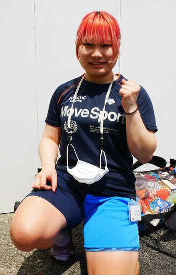  笑顔を取り戻した永礼美瑠